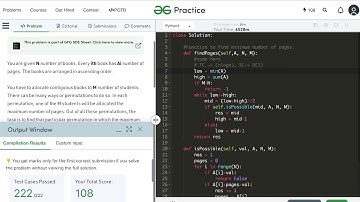 Question-20 Allocate minimum number of pages | (Google Coding Interview Question)