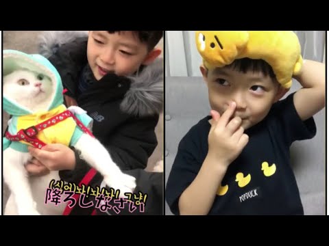 韓国の可愛い男の子 色んなシーンのギヨン君 日本語字幕 Korean Boy Youtube
