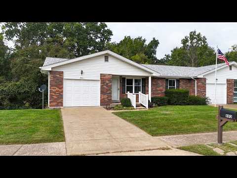 893 Woodridge Drive, Arnold, MO home video tour