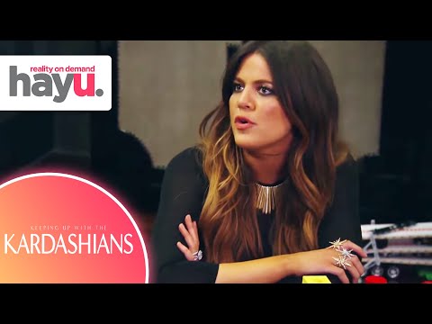 Video: Khloe Kardashian Blænder Med Kjole Til Disse Ferier