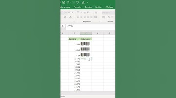 Pelajaran Microsoft Excel Membuat Barcode