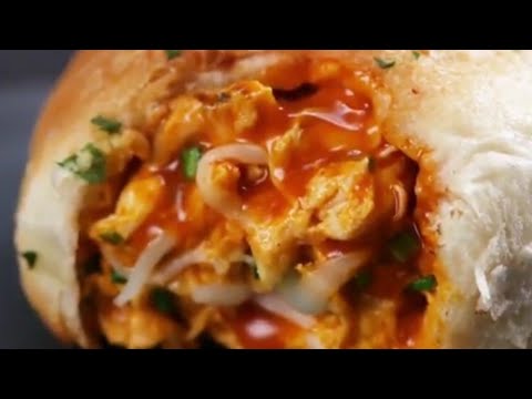 Buffalo Chicken Biscuit Bombs