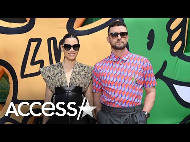 Jessica Biel and Justin Timberlake Turn Heads at Louis Vuitton Show