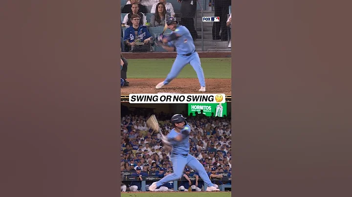 Call on the field was swing! #WorldSeries #bluejays #Dodgers #MLB