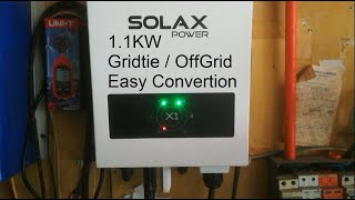 1.1KW Gridtie / OffGrid Convertion