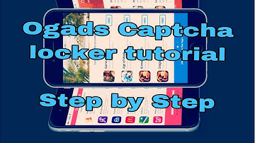 ogads captcha locker tutorial