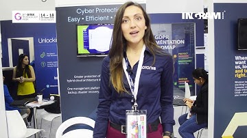 Acronis Backup Solutions Demo at Ingram Micro Pavilion | GITEX 2018