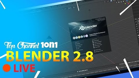🔴 blender 2.8 live modeling ikea furniture in blender 2.8 archviz assets