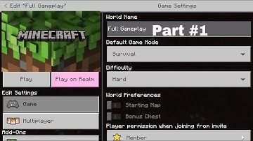 Minecraft Pocket Edition 1.16 Gameplay (No Commentary) Part 1- First Day