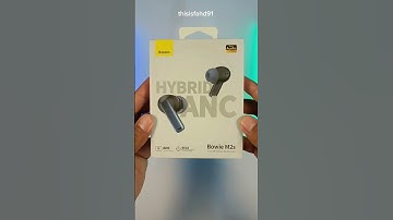 Baseus Bowie M2s | 48db Hybrid ANC | Multipoint connectivity | Watch full review on this channel 👆🏻