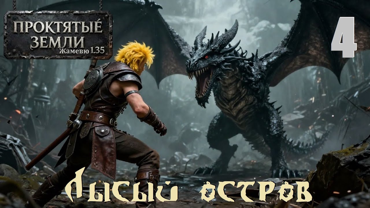 Проклятые Земли: Жамевю 1.35, #4 | Лысый остров. #games #oldgames #evilislands