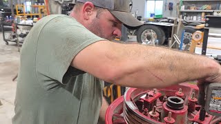 Case-ih #2388 rebuild part 16.