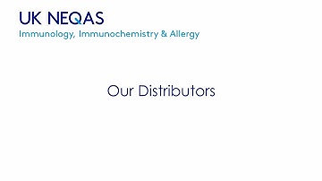 UK NEQAS IIA Distributors