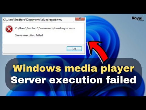 How To Fix Windows Media Player Server Execution Failed (SOLVED)