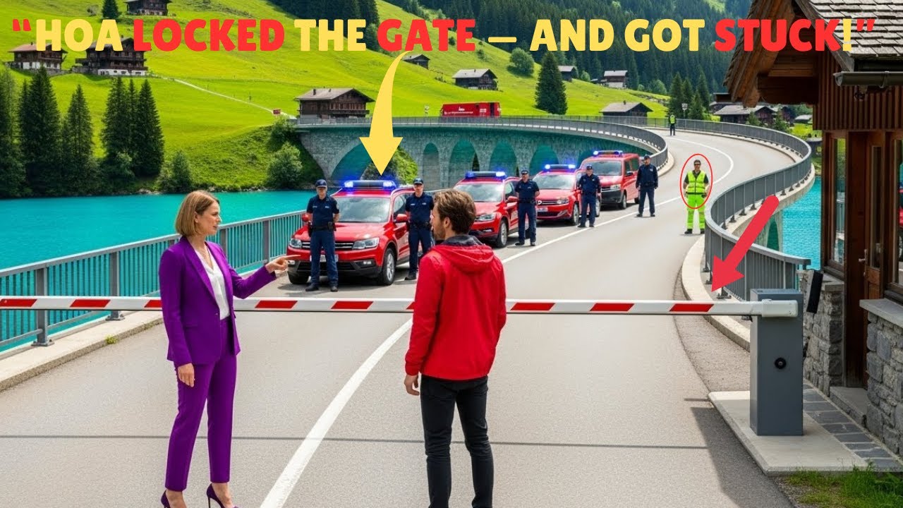 HOA Built a Barrier on My Driveway — Then Learned Who Owned the Only Road