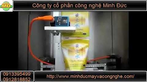 Công ty cổ phần công nghệ Minh Đức Dây chuyền sản xuất nước uống đóng chai