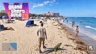 GTA 6 Gameplay: Free Roam with Jason & Lucia – 8 Minutes of Gameplay (Concept)