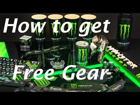 How to get free Monster Energy Gear