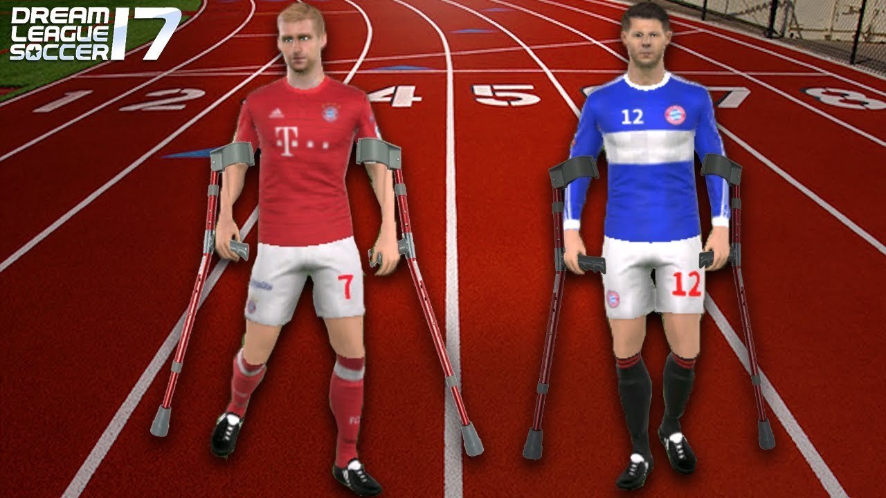 Slowest Players in Dream League Soccer 17 Speed Test YouTube