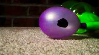 300mw green laser popping balloons with homemade beam decreaser