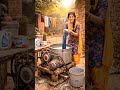 देसी टैलेंट! बिना मेहनत और कम खर्चे में कपड़े साफ। ✨#villagelife #innovation #desijugaad