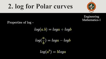 2 . log for polar curves L1 - VTU M1