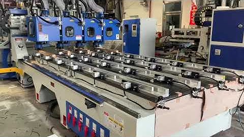 LIH WOEI - 4 spindles with 4 ATC - wood working CNC machinery 四主軸四刀庫