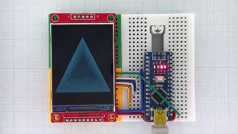 Arduino_GFX Arduino Nano ILI9341