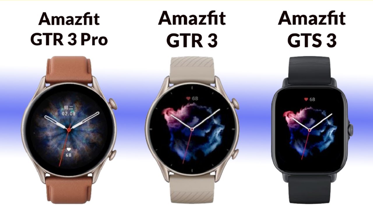 ⚪️ Amazfit GTR 3 Pro vs Amazfit GTS 3 COMPARATIVA en ESPAÑOL 🥊 ¿Merece la  pena la versión Pro? 
