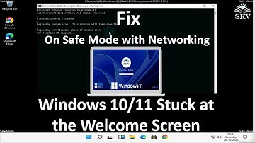 How to Fix Windows 11 Stuck on Welcome Screen | How To Fix Windows 10/11 Stuck at the Welcome Screen
