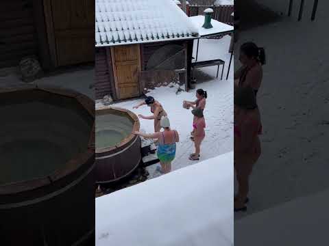 Зимняя баня с