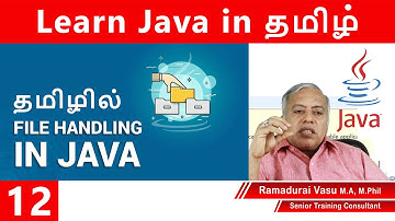 Java File Handling in Tamil | Complete Guide to File I/O in Java Programming