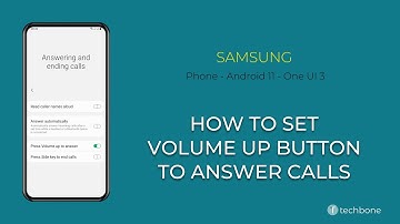 How to Set Volume up button to Answer Calls - Samsung Phone [Android 11 - One UI 3]