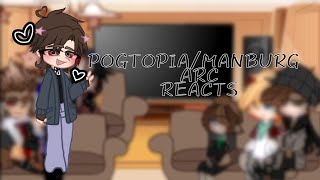 POGTOPIA/MANBURG ARC REACTS || MOSTLY TOMMY & QUACKITY CENTRIC || CREDS IN DESC ||
