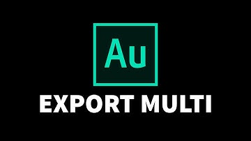 How To Export A Multitrack Session In Adobe Audition