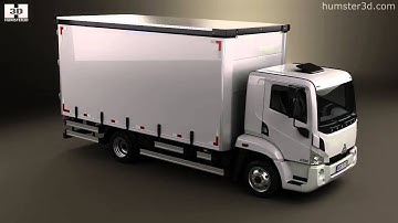 Agrale 8700 Box Truck 2015 3D model by 3DModels.org