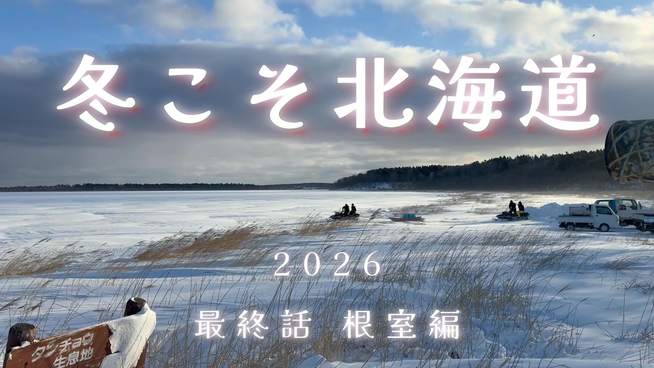【Vlog】2026北海道の旅 最終話 根室編 【4K推奨】
