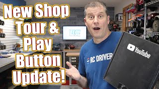 Ultimate RC Workspace! 2021 RC Driver Workshop Tour & Play Button Reveal
