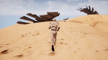 2019 Unreal 4.23.1 (infinity blade)Demonic Desert Ruins