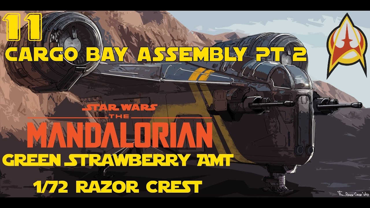 Green Strawberry AMT 1/72 Razor Crest | Ep 11 - YouTube