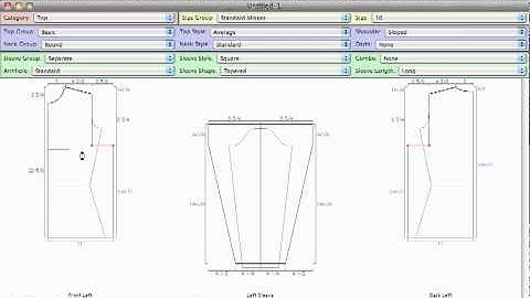 Garment Designer Software: Armholes & Sleeve Relationships