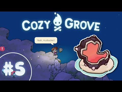 Видео: #5 Cozy Grove | Разбираемся с ракушками - Полное прохождение