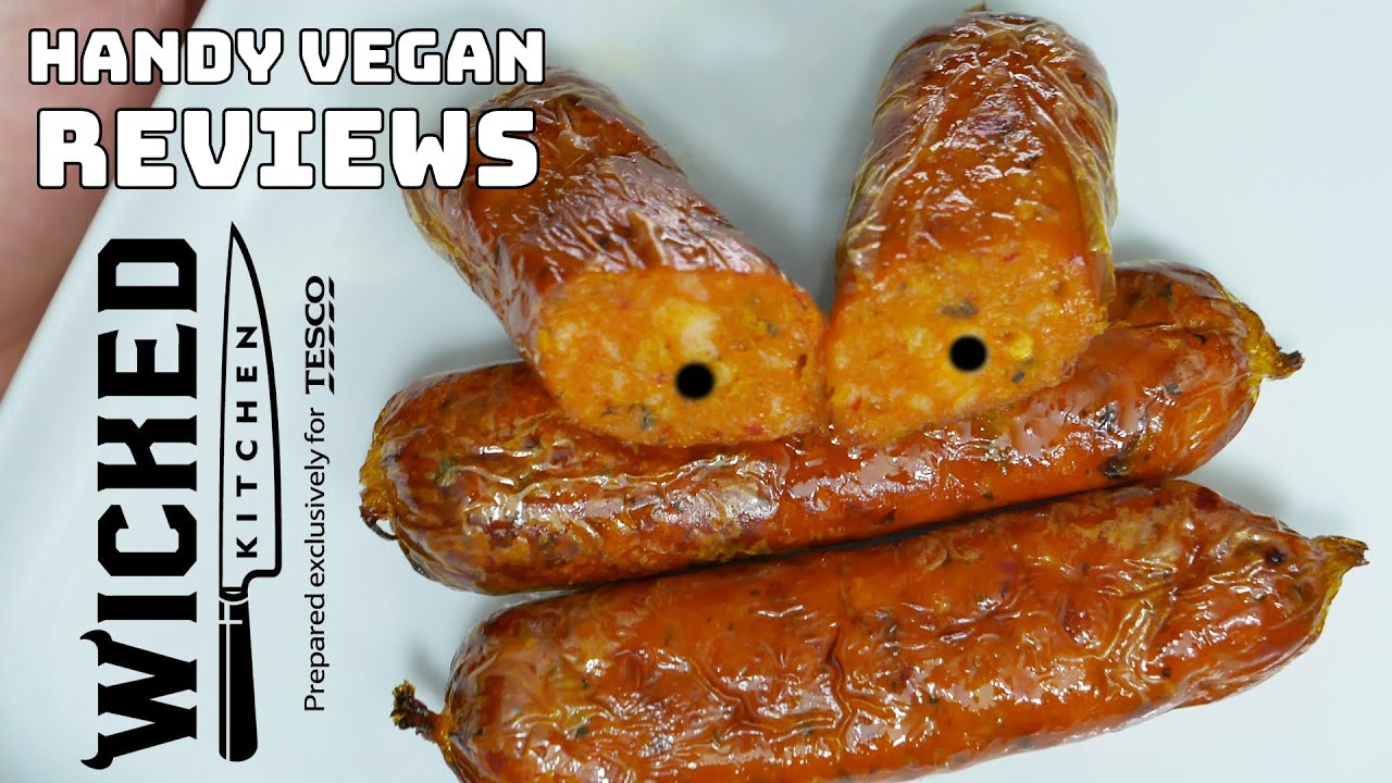 Wicked Kitchen Chorizo Style Bangers [VEGAN REVIEW] YouTube