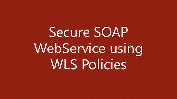 How to implement One-way SSL for a SOAP WebService (using WLS Policy) created using JDeveloper 12c