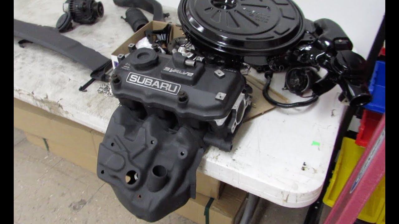 1988 Subaru Justy 3 cylinder 1.2L Head Restoration and More - YouTube