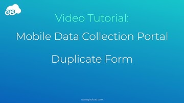 Duplicate Form in Mobile Data Collection Portal