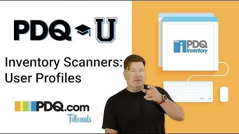 Inventory Scanners: User Profiles