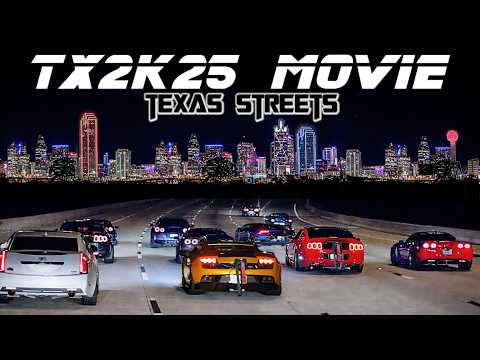 TX2K25 Movie - Some of the BEST Street Action in Texas! (1,000HP + COPS!)