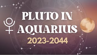 Massive Societal Shifts and Awakenings! PLUTO IN AQUARIUS 2023 to 2044 (with Taryn Leigh Bond)