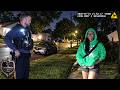 Woman Wasn’t Involved Until She Hit Someone in Front of Cops